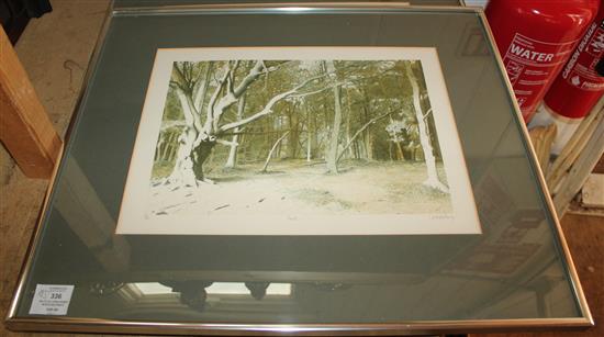 Pr Ltd Ed. Chris Penney woodland prints(-)